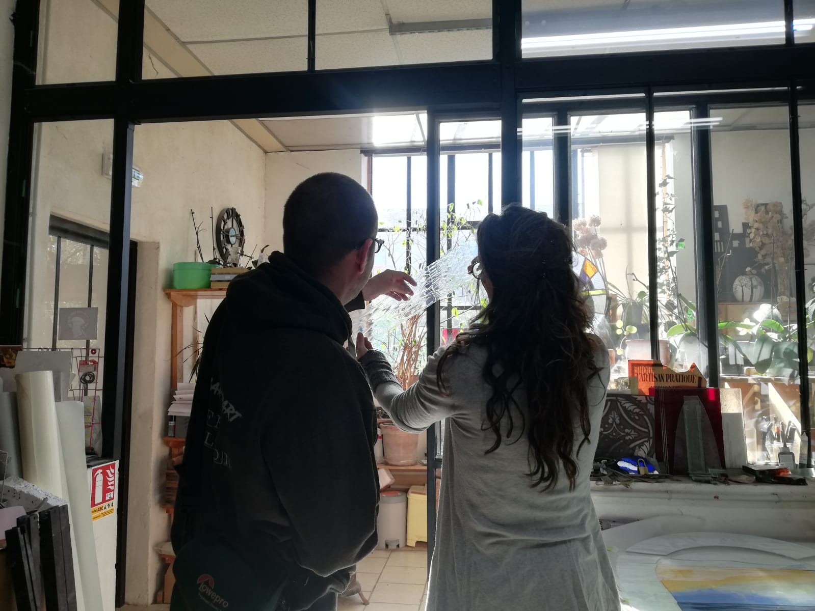 Découverte des vitraux