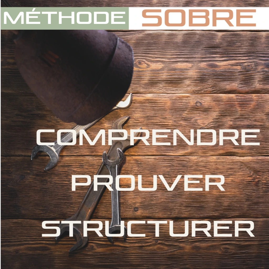 Méthode SOBRE - Communiquez moins mais mieux